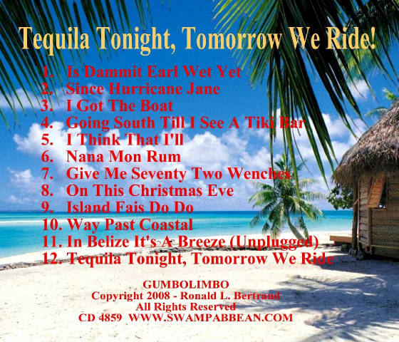 Tequila Tonight Tropical CD