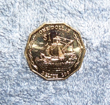 Belizean One Dollar Coin